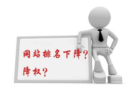 網(wǎng)站降權(quán)被K，排名下降了我們該如何應(yīng)對？